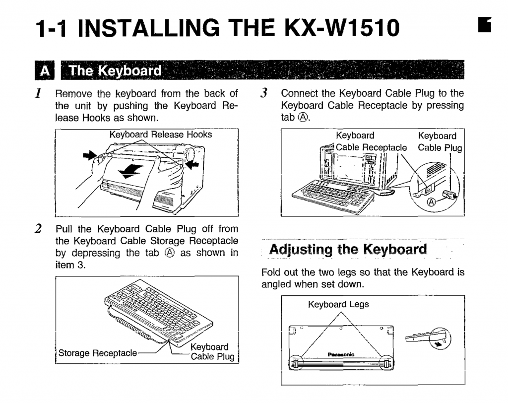 KX-W1510